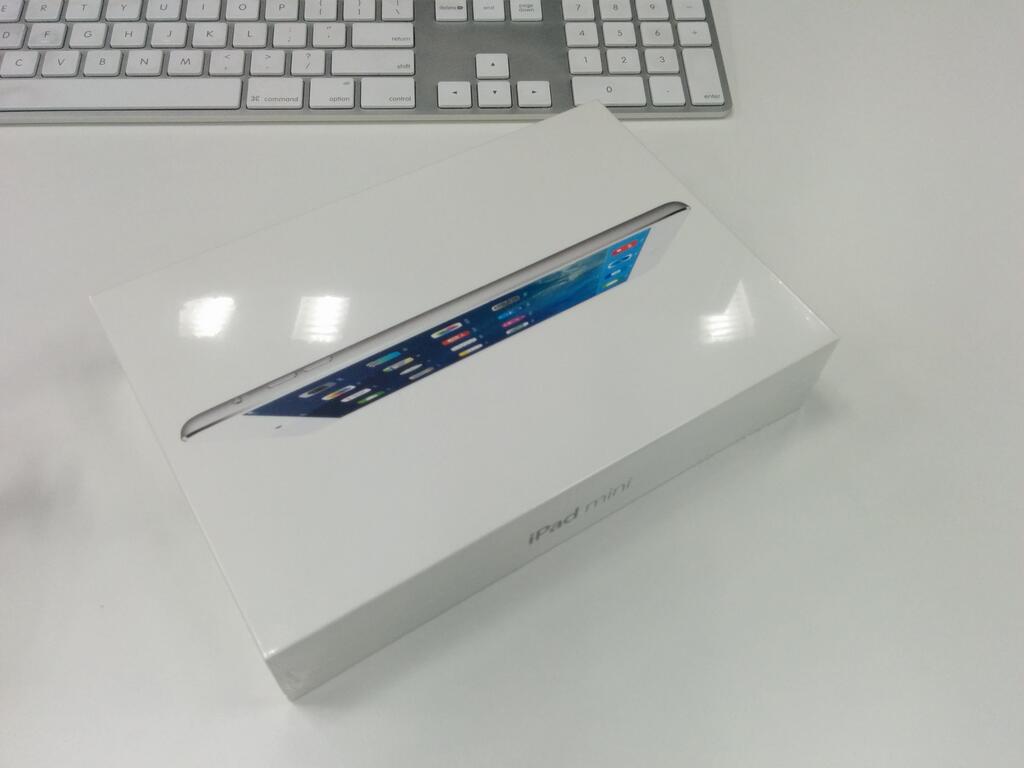 iPad mini RetinaディスプレイモデルをApple Store銀座でゲット
