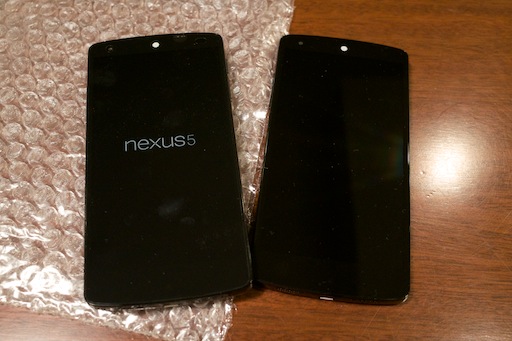 Nexus 5を初期不良で交換してもらった話
