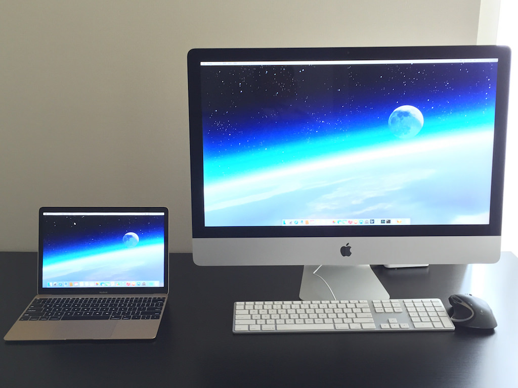 Macはノートブックとデスクトップの2台使いがオススメ！