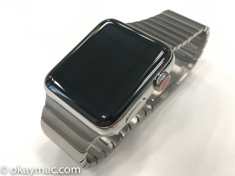 Apple Watch - Apple Watch リンクブレスレット シルバー 38/40 純正の