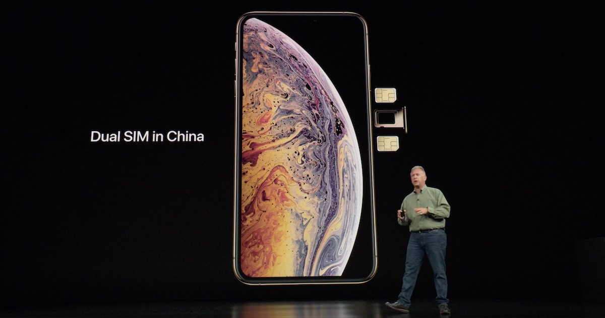 中国版iPhoneはナノSIMを2枚刺せる