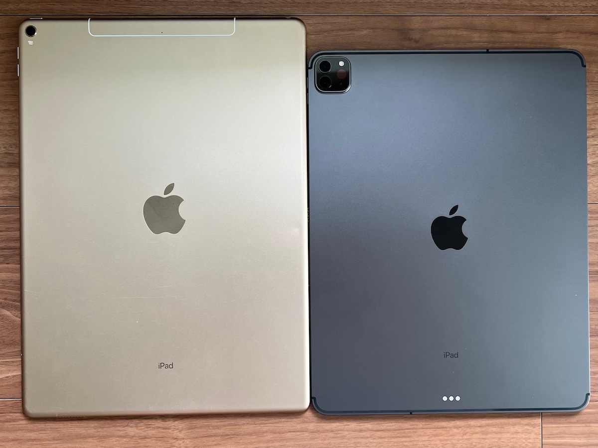 iPad Pro 12.9 インチ 第2世代と第4世代