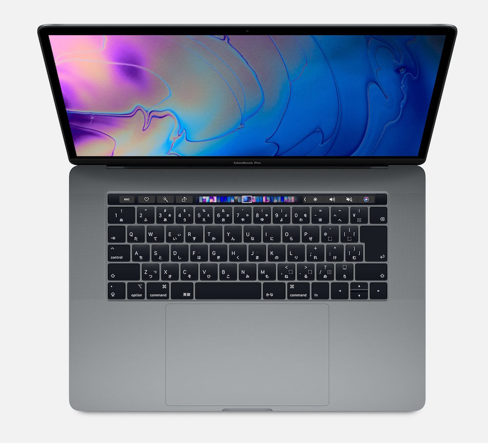 第8世代のIntel 6コアCPUを搭載した MacBook Proが登場